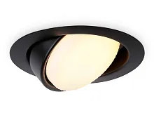 Светильник точечный G10123 Ambrella light чёрный 1 лампа, основание чёрное в стиле хай-тек современный 