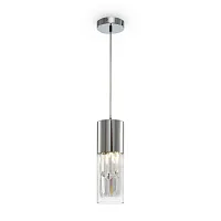 Светильник подвесной Wonderland MOD313PL-01CH Maytoni прозрачный 1 лампа, основание хром в стиле современный 