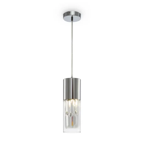 Светильник подвесной Wonderland MOD313PL-01CH Maytoni прозрачный 1 лампа, основание хром в стиле современный 
