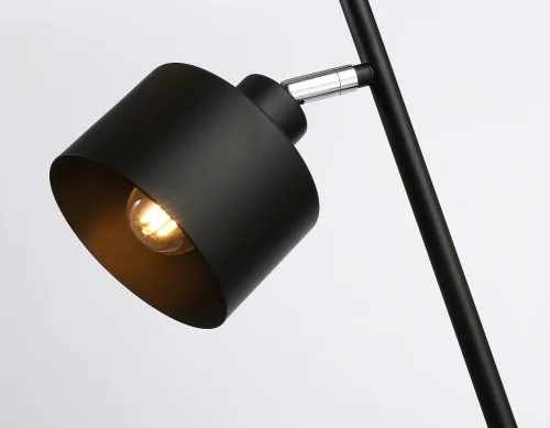 Торшер TR8155 Ambrella light  чёрный 3 лампы, основание чёрное в стиле лофт
 фото 3