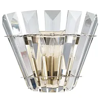 Бра Florizel A1072AP-2AB Arte Lamp прозрачный на 2 лампы, основание античное бронза в стиле современный классический 