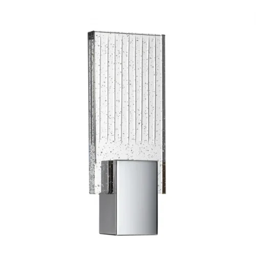 Бра LED Ricci 4363/5WL Odeon Light прозрачный на 1 лампа, основание хром в стиле хай-тек 