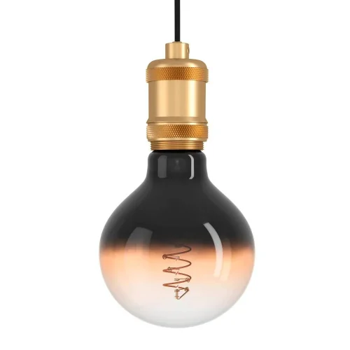 Светильник подвесной Yorth 43803 Eglo без плафона 1 лампа, основание чёрное в стиле современный  фото 2