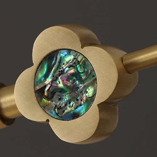 Светильник подвесной LUARA LONG L122 220415-23 ImperiumLoft прозрачный на 7 ламп, основание латунь в стиле современный фото 2 Светильник подвесной LUARA LONG L122 220415-23 ImperiumLoft прозрачный на 7 ламп, основание латунь в стиле современный фото 2