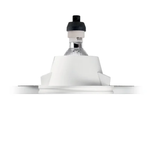 Светильник точечный SAMBA FI ROUND D90 Ideal Lux белый 1 лампа, основание белое в стиле современный  фото 2
