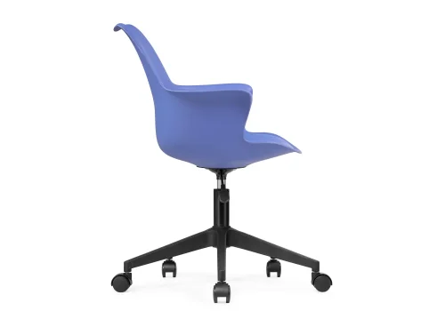 Компьютерное кресло Tulin blue / black 15708 Woodville, синий/экокожа, ножки/пластик/чёрный, размеры - *910***600*600 фото 3