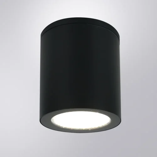 Накладной светильник уличный LED Torcular A1813PF-1BK Arte Lamp уличный IP65 чёрный на 1 лампу, плафон чёрный в стиле современный LED фото 3