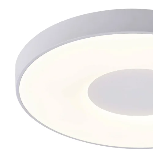Светильник потолочный LED Coin 7560 Mantra белый 1 лампа, основание белое в стиле современный хай-тек  фото 3