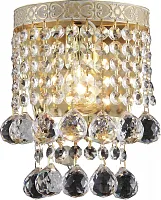 Бра Vivien TL7230B-01WG Toplight прозрачный 1 лампа, основание золотое в стиле классический 