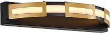 Бра LED Rota 4131-1W Favourite золотой чёрный 1 лампа, основание чёрное в стиле современный 