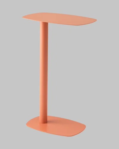Журнальный столик Eanna L, металл, светло-коричневый УТ000040330 Stool Group столешница коралловая из металл фото 7