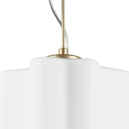 Светильник подвесной Nubi 802113 Lightstar белый 1 лампа, основание бежевое в стиле современный арт-деко  фото 3