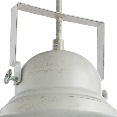 Светильник подвесной лофт Martin A5213SP-1WG Arte Lamp белый 1 лампа, основание белое в стиле лофт  фото 3