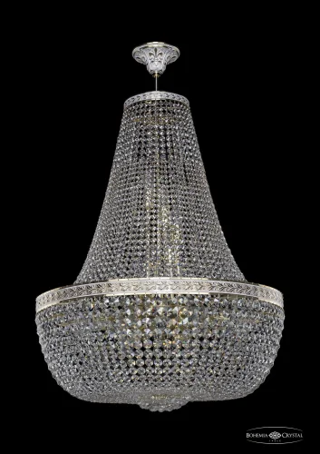 Люстра потолочная хрустальная 19281/H2/70IV GW Bohemia Ivele Crystal прозрачная на 22 лампы, основание золотое в стиле классический sp
