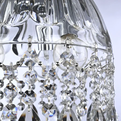 Светильник подвесной 5478/22 Ni Clear/M-1H Bohemia Ivele Crystal прозрачный 3 лампы, основание никель прозрачное в стиле классический sp фото 5