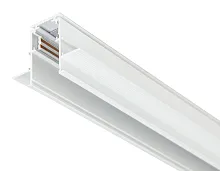 Шинопровод трек встраиваемый 3м Magnetic GL3338 Ambrella light белый в стиле  для светильников серии Magnetic шинопровод встраиваемый магнитный