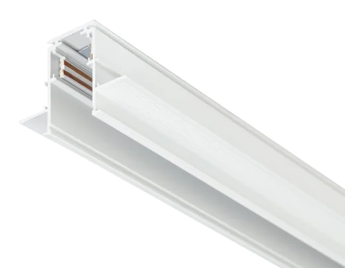 Шинопровод трек встраиваемый 2м Magnetic GL3331 Ambrella light белый в стиле  для светильников серии Magnetic шинопровод встраиваемый магнитный