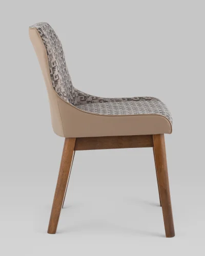 Cтул обеденный НИМЕРИЯ НЬЮ, бежевый (набор 2шт) УТ000038903 Stool Group, /текстиль, ножки/массив гевеи/, размеры - ***** фото 2