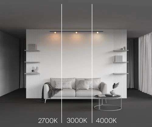 Трековый светильник Luna 3000К 3Вт 200° Magnetic track system Levity TR185-1-3W3K-B Maytoni белый для шинопроводов серии Magnetic track system Levity чёрный фото 9