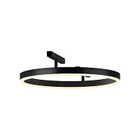 Трековый светильник Rim Exility 3000K 24Вт 120° TR227-2-24W3K-B Maytoni чёрный для шинопроводов серии Magnetic track system Exility чёрный