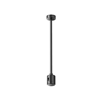 Крепление потолочное Medium 300мм с прямым коннектором питания Flarity TRA158C-IPC1-B Maytoni чёрный в стиле современный хай-тек для светильников серии Magnetic trаck system Flarity flarity магнитная