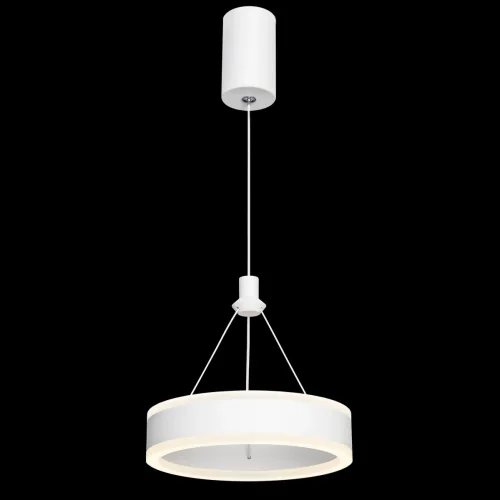 Светильник подвесной LED Дуэт CL719010 Citilux белый 1 лампа, основание белое в стиле хай-тек современный  фото 4