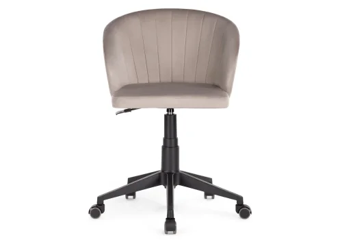 Компьютерное кресло Пард светло-коричневый 464229 Woodville, бежевый/велюр, ножки/пластик/чёрный, размеры - *870***590*600 фото 3