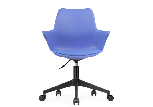 Компьютерное кресло Tulin blue / black 15708 Woodville, синий/экокожа, ножки/пластик/чёрный, размеры - *910***600*600 фото 2