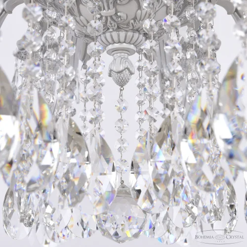 Люстра подвесная AL78101/12/300 A WMN Bohemia Ivele Crystal без плафона на 12 ламп, основание белое никель патина в стиле классический sp фото 2