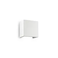 Бра FLASH GESSO AP1 SMALL Ideal Lux белый 1 лампа, основание белое в стиле современный минимализм 
