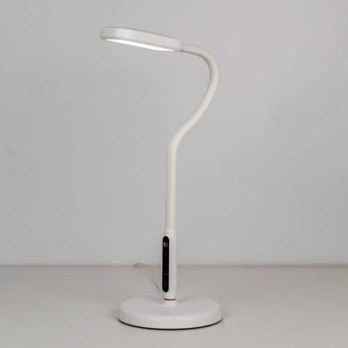 Торшер (настольная лампа) LED Марк CL804020 Citilux для чтения гибкий белый 1 лампа, основание белое в стиле хай-тек
 фото 3