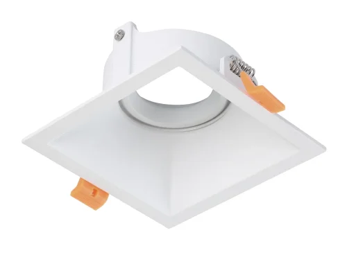 Светильник точечный CLT 009C1 WH Crystal Lux белый 1 лампа, основание белое в стиле современный 