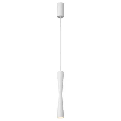 Светильник подвесной Anika 4290/5L Odeon Light белый на 1 лампу, основание белое в стиле хай-тек трубочки фото 3