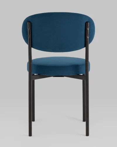 Стул Бриф SN велюр синий УТ000039455 Stool Group, /, ножки//, размеры - *830***470*530 фото 5