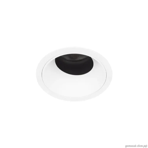 Светильник точечный LED Tempo 10331 White LOFT IT белый на 1 лампу, основание белое в стиле современный хай-тек круглый