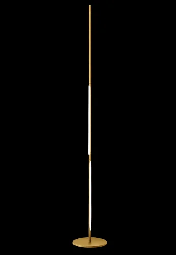 Торшер LED LARGO PT25W GOLD Crystal Lux золотой на 3 лампы, основание золотое в стиле хай-тек фото 4