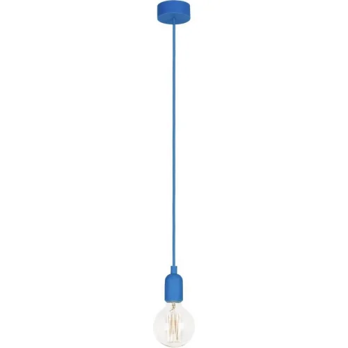 Светильник подвесной Silicone 6402-NW Nowodvorski без плафона на 1 лампу, основание синее в стиле современный 