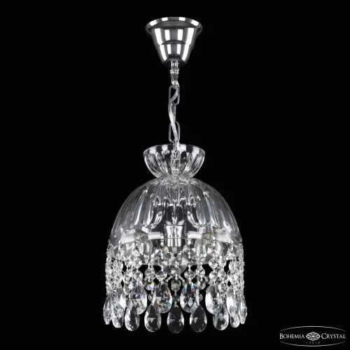 Светильник подвесной 5478/22 Ni Clear/M-1H Bohemia Ivele Crystal прозрачный 3 лампы, основание никель прозрачное в стиле классический sp