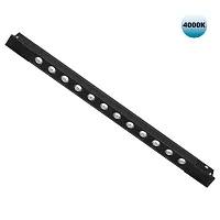 Трековый светильник LED для низковольтного шинопровода Flum 359433 Novotech чёрный для шинопроводов серии Flum чёрный