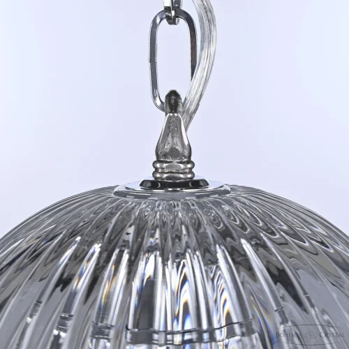 Светильник подвесной 5479/22 Ni Clear/M-1G Bohemia Ivele Crystal прозрачный 3 лампы, основание никель в стиле классический  фото 3