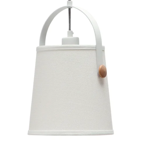 Светильник подвесной NORDICA E27 4926 Mantra белый 1 лампа, основание белое в стиле современный минимализм  фото 2