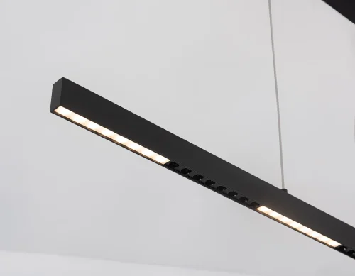 Светильник подвесной LED FL5832 Ambrella light чёрный 1 лампа, основание чёрное в стиле модерн хай-тек  фото 6