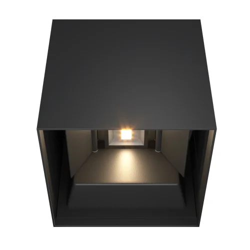 Настенный светильник LED Fulton O572WL-L20B3K Maytoni уличный IP54 чёрный 1 лампа, плафон чёрный в стиле классический LED фото 3