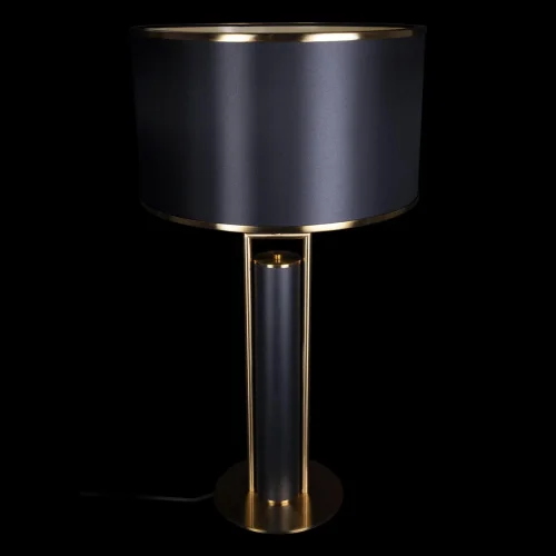 Настольная лампа Bauhaus 10286 LOFT IT чёрная 1 лампа, основание чёрное металл в стиле   фото 4