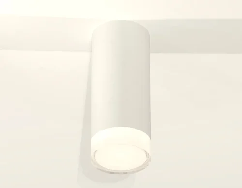 Светильник накладной Techno spot XS7442014 Ambrella light белый 1 лампа, основание белое в стиле современный хай-тек круглый фото 3