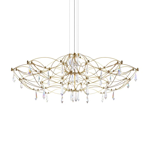 Люстра подвесная ЛЕД Мира / Mira 10586/900 Gold Asfour LOFT IT прозрачная на 1 лампу, основание золотое в стиле арт-деко капли фото 5 Люстра подвесная ЛЕД Мира / Mira 10586/900 Gold Asfour LOFT IT прозрачная на 1 лампу, основание золотое в стиле арт-деко капли фото 5