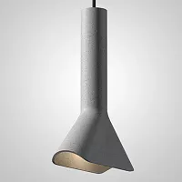 Светильник подвесной RUDI 208512-23 ImperiumLoft серый 1 лампа, основание чёрное в стиле современный 