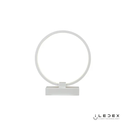 Настольная лампа LED Axis 8137-250-T WH iLedex белая 1 лампа, основание белое металл в стиле современный хай-тек  фото 3
