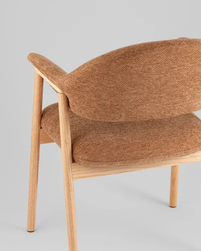 Стул обеденный Tavu с деревянными ножками, терракотовый УТ000041728 Stool Group, /, ножки//, размеры - ***** фото 6