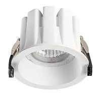 Светильник точечный LED Ciclone 385036 Lightstar белый на 1 лампу, основание белое в стиле современный круглый